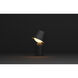Guy LED 3.6 inch Matte Black Lantern